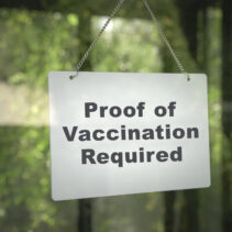 Proof of Vaccination Required